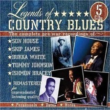 Various Artists - Legends Of Country Blues [New CD] Boxed Set