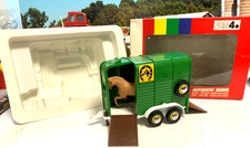 BRITAINS.1:32.FARM.RICE HORSE BOX.BEAUFORT HORSE TRAILER.HORSE.LAND ROVER DRAWN