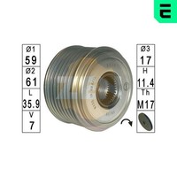 Generatorfreilauf ERA ZN5638 FüR Ford Transit Bus F_A_ F_B_ F_C_ F_D_ Faa_ Fab_