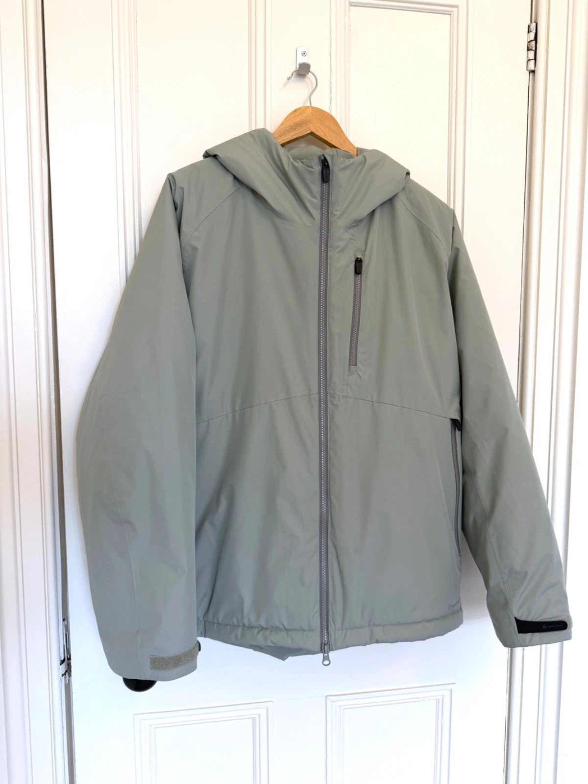 Snow Peak Goretex Labs Windstopper Jacket | Large | Light Grey