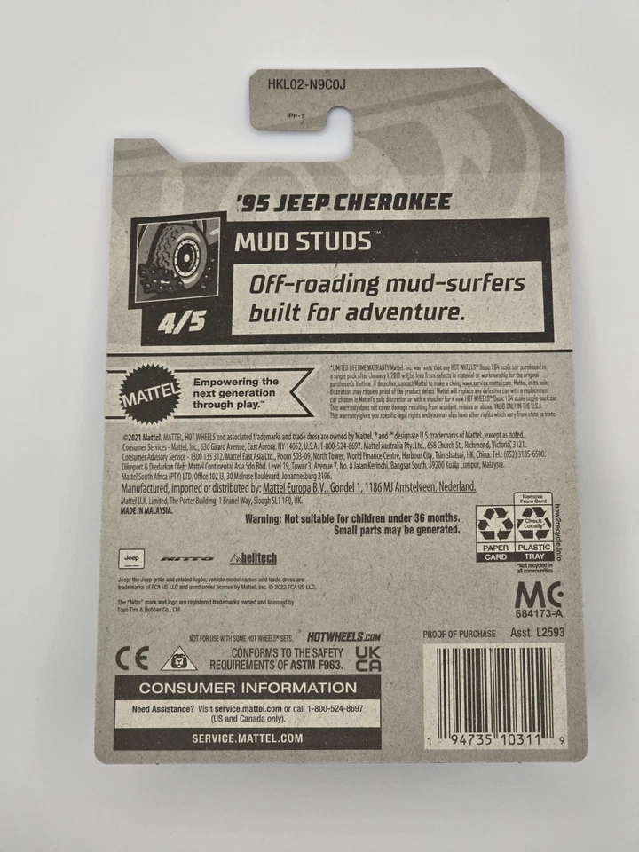 Hot Wheels Treasure Hunt Lot Of 5 Jeep Cherokee Chevy Chill Mill Wagon Madfast - Image 4 of 4