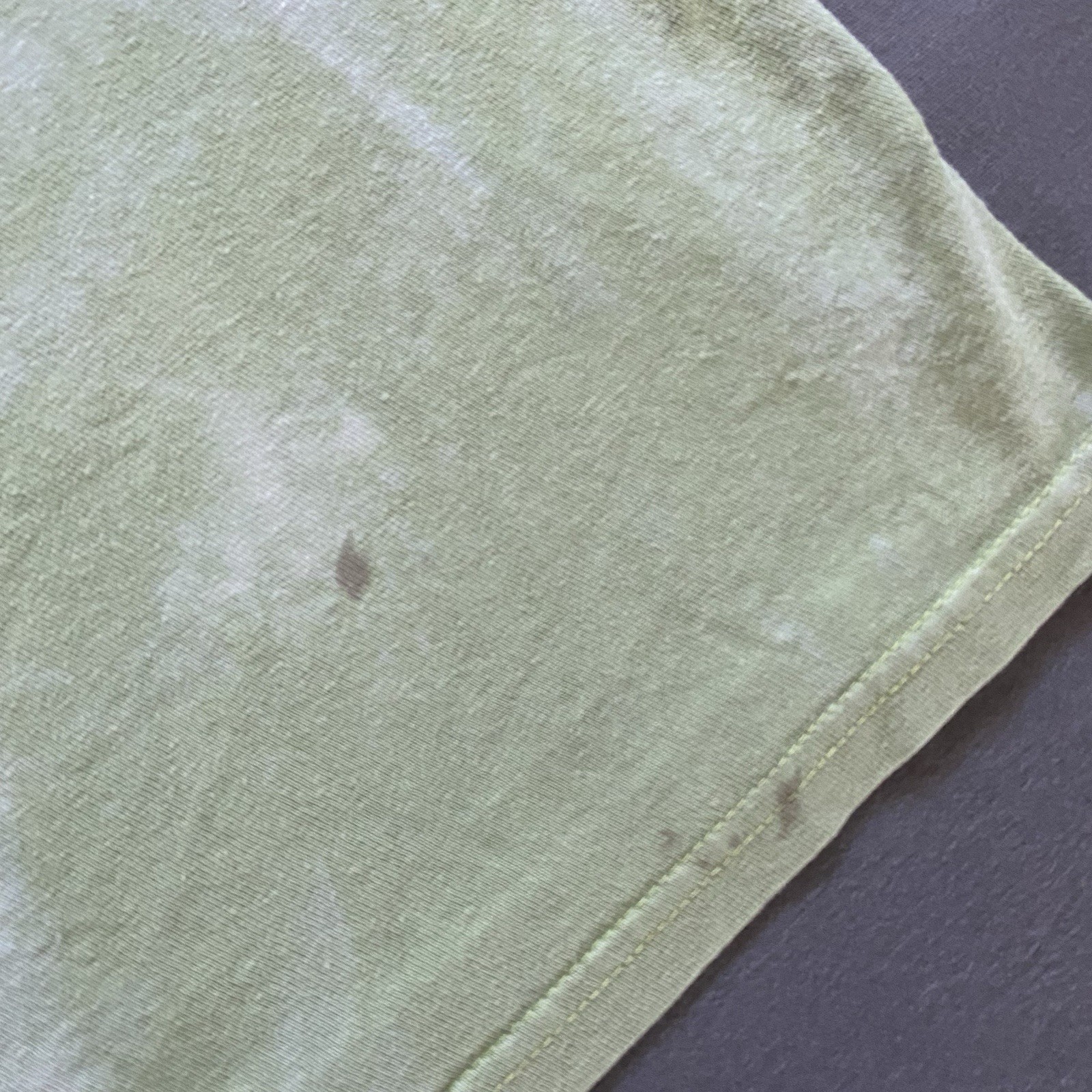 2010s Guy Harvey T Shirt Mens XL Light Green Bleach Dye Fish Fishing Marlin