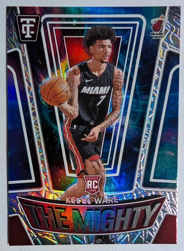 2024-25 PANINI TOTALLY CERTIFIED KEL'EL WARE ROOKIE THE MIGHTY MIAMI HEAT #3