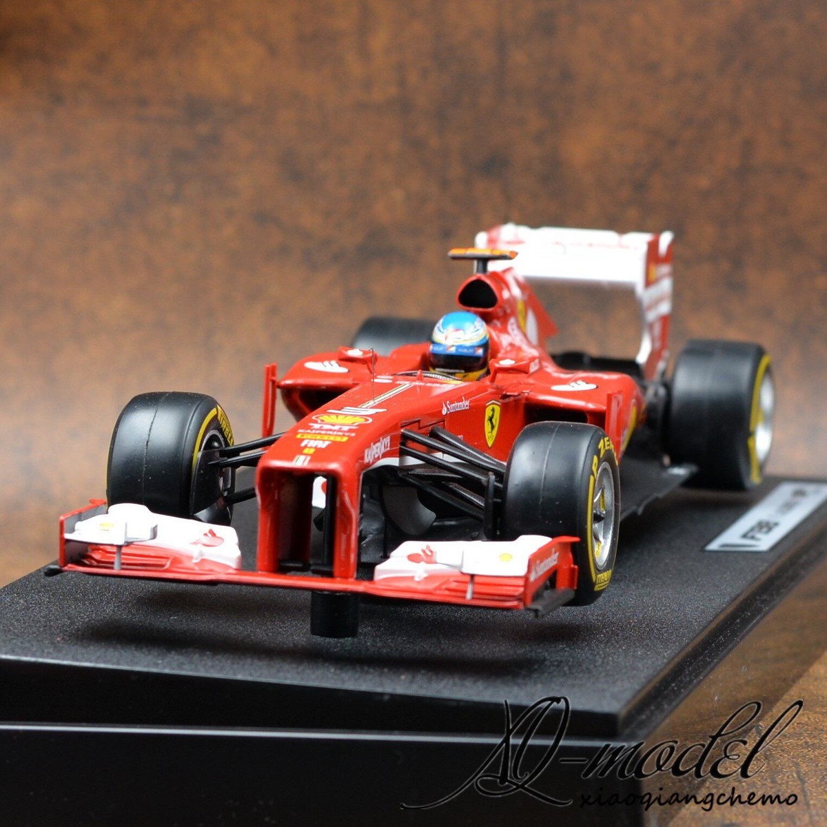 Hot Wheels Ferrari F138 Fernando Alonso 2013 BCK14 1/18 for sale
