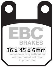 Brake Disc Pads Rear For Husqvarna Husky Boy Senior 50 2001-2003
