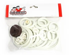 Gottlieb Super Score Pinball Machine Replacement Repair Rubber Ring Kit White