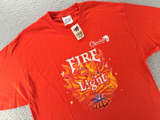 Chameleon Brewing Fire Light Beer Shirt Adult Xl Red Drinking Graphic Bar Nwt