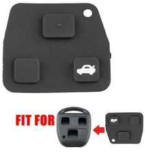 3/2 Button Remote Key Fob Rubber Pad for Toyota Avensis Yaris Corolla Rav4