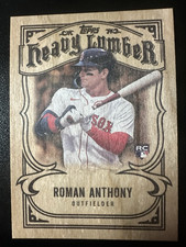 Topps 2026 Series 1 Heavy Lumber Roman Anthony Rookie HL-19 Boston Red Sox