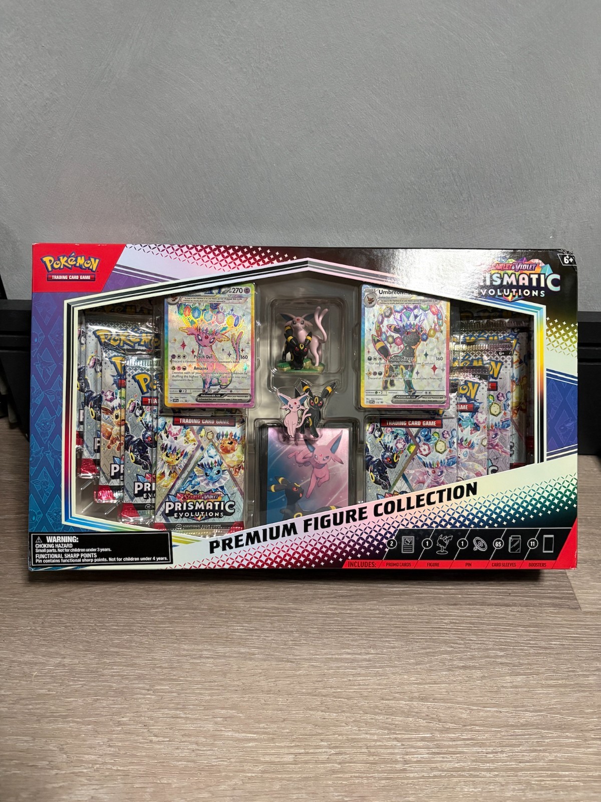 Pokémon TCG Prismatic Evolutions Premium Figure Collection - Sealed
