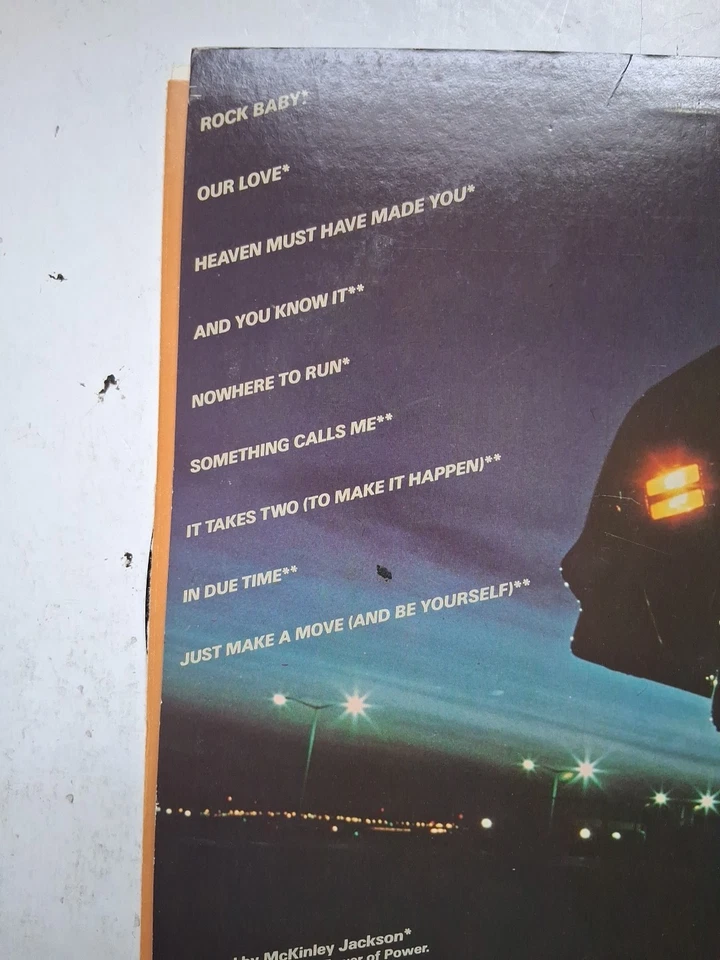 Vinyl Record LP Tower of Power Back on the Streets VG Foto 3 de 4