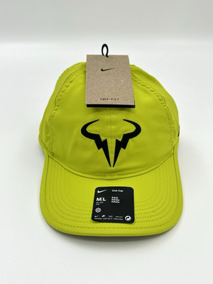 Nike Rafa Dri-Fit Club Size M/L Tennis Cap Bright Cactus Tennis