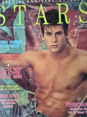Early Ryan Idol Cover STARS Vintage Gay Male Nude Model Photo Magazine