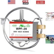 Mini Fridge Thermostat, Universal WPF-20 Freezer Thermostat Controller 2pin /...