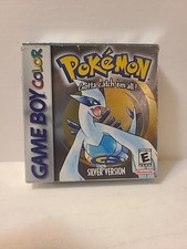 Pokemon Silver Version Nintendo Game Boy Authentic Complete in Box CIB