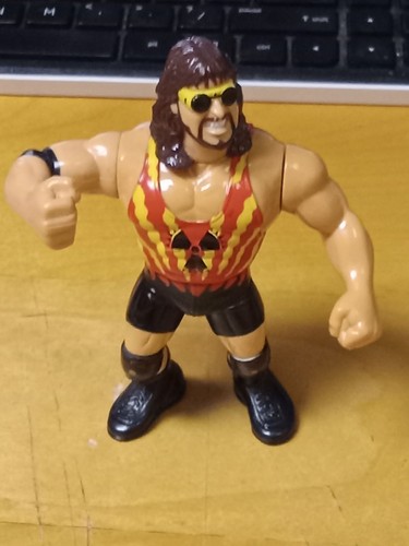 WWF Hasbro Adam Bomb Wrestling Series 11 WWE 1994 Green Card RAR Vintage