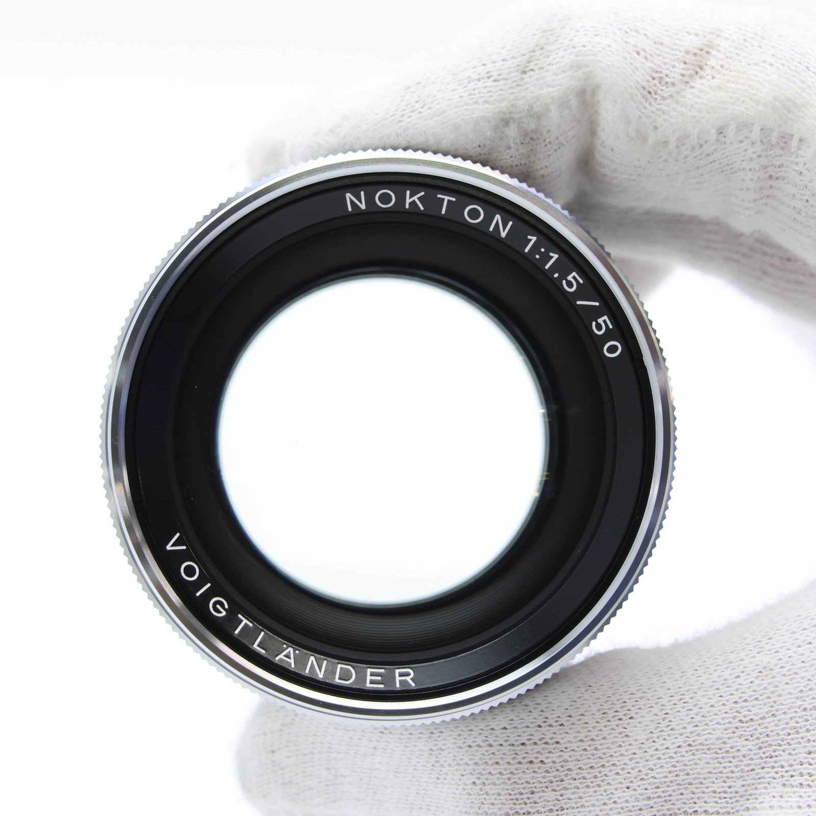 Voigtlander NOKTON 50mm F/1.5 Vintage ASPH. VM Silver (Leica M) -Near Mint- #241