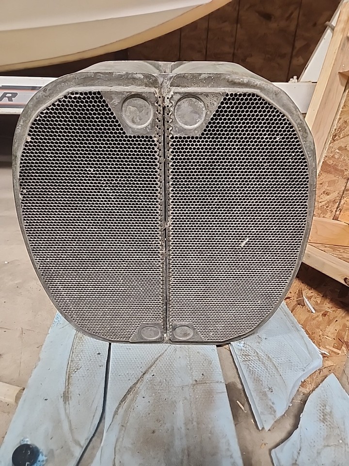 2 Vintage WWII Lockheed P-38 Lightning Oil Cooler Radiator Nos ...