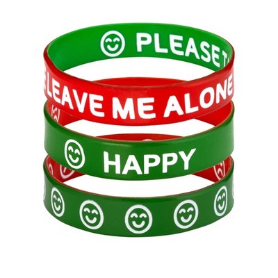 Happy Sad Kinder Emotionen Armbänder Express Gefühle Autismus ADHS - 3er Pack