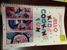 Jell-o Kids Cooking Fun Kraft General Foods 1991 Good Condition Wire Binding