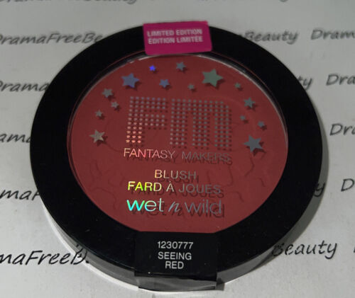 Wet n' Wild Fantasy Makers Limited Edition Halloween Matte Blush * SEEING RED * - Picture 1 of 10