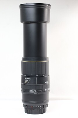 Sigma APO 135-400mm F/4.5-5.6 D AF Zoom Lens for Nikon F Sigma APO 135-400mm F/4.5-5.6 D AF Zoom Lens for Nikon F
