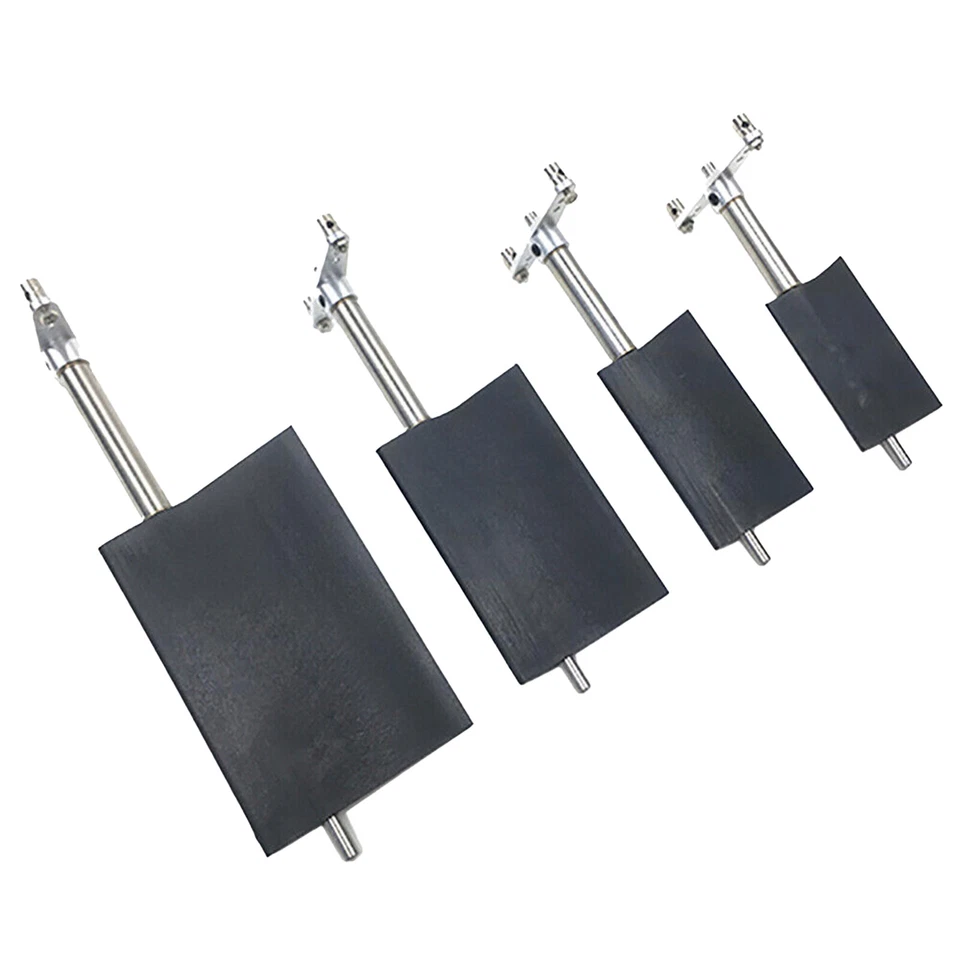 Submerged Rudder Boat Nylon Steering Rudder for 50cm-160cm RC Boat Marine Tug - Image 2 of 4