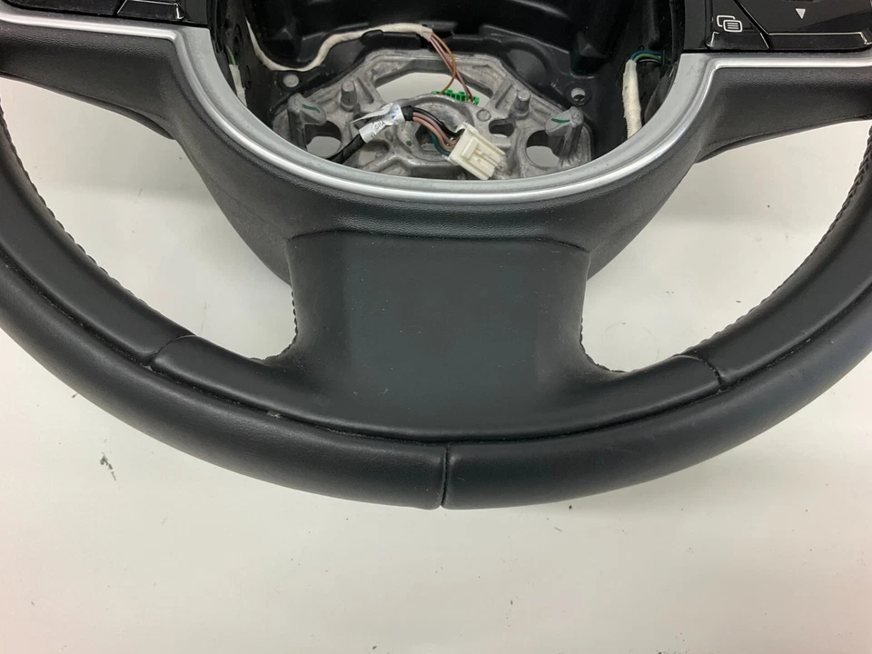 17-20 Volvo S90 V90 XC90 XC60 Heated Black Steering Wheel 32288783 - Image 3 of 4