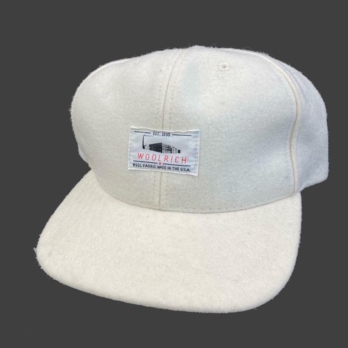 vtg Woolrich Wool Baseball Cap Hat Made 