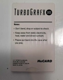 Davis Cup Tennis (TurboGrafx-16, 1993) Untested