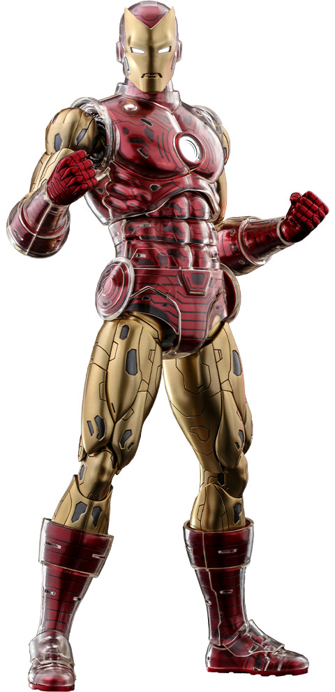 Figura Hot Toys Cms07d37 - Marvel Comics - Iron Man Standard Version - Imagen 3