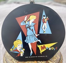 Vintage Margie 1962 Sailor Round Purse Storage Bag GUC