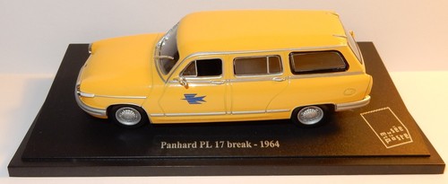 1:43 Atlas Panhard F65 La Poste, neuw./ovp