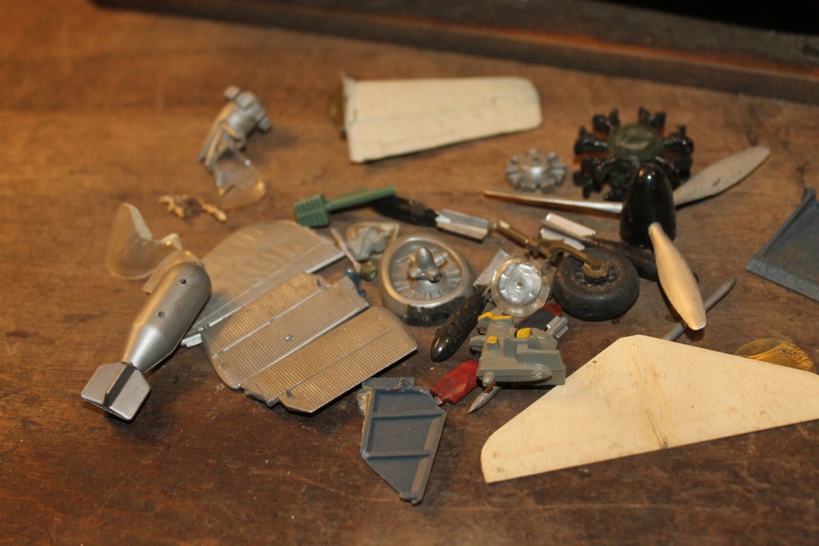 Vintage Junkyard Model Kit PARTS LOT Military eBay