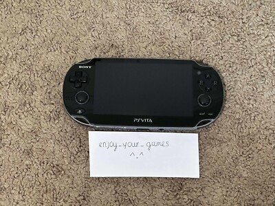 MINT Sony PlayStation PS Vita OLED PCH-1000/1100 Black US Seller