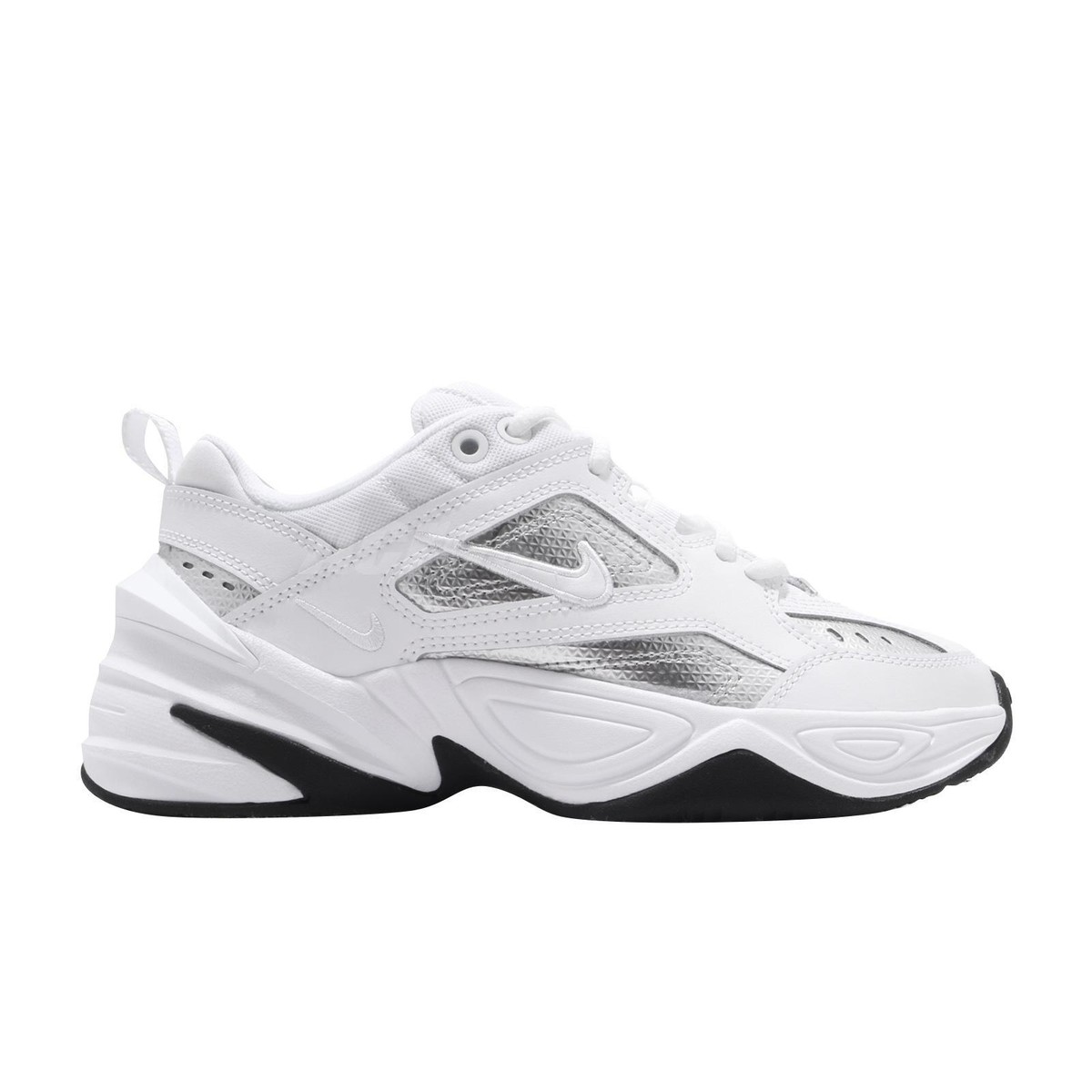 Nike ウィメンズ　M2K Tekno ess 24cm Nike Wmns M2K Tekno ESS Essential White Silver Women Running Shoes