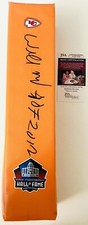 WILLIE ROAF SIGNED AUTOGRAPHED KANSAS CITY CHIEFS TOUCHDOWN PYLON HOF JSA COA!