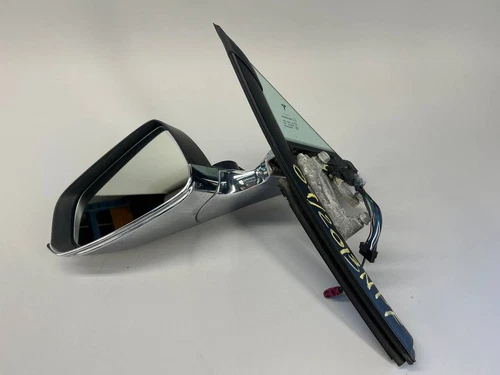 Tesla Model S LH Driver Door Mirror Non Power Folding No Skull Cap 82919