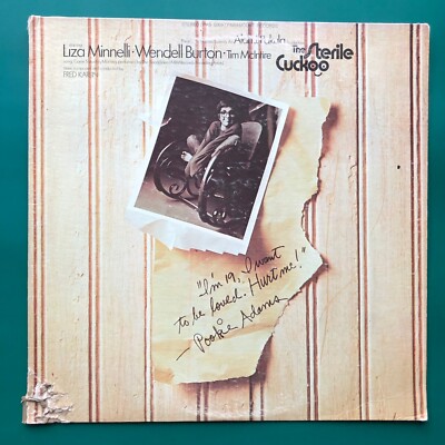 Fred Karlin STERILE CUCKOO Soundtrack LP Liza Minnelli Alan J Pakula Pookie USA