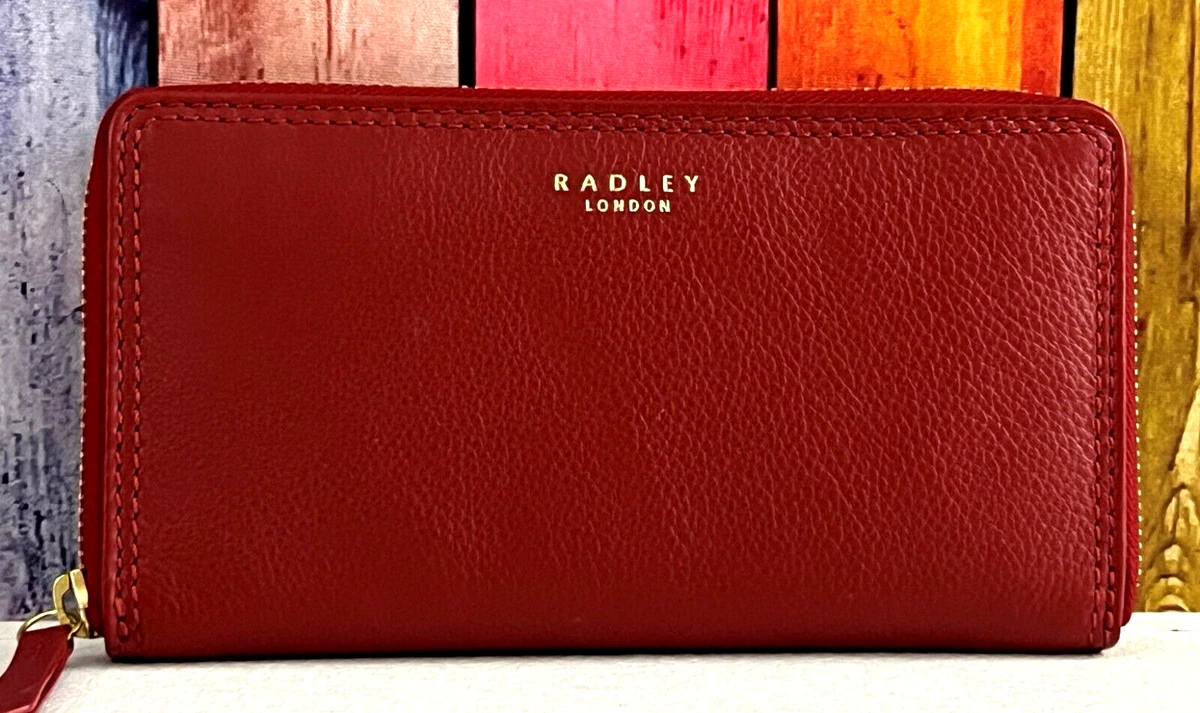 Radley London Croc-Embossed Arlington Court Leather Wallet in Seaweed New |  eBay