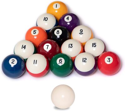 Aramith Crown Standard Pool Ball 2 ¼''   SINGLE replacement CHOICE Cue or Number