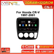 For Honda CRV CR-V 3 1997-2001 Car Radio Carplay Multimedia Player GPS Screen