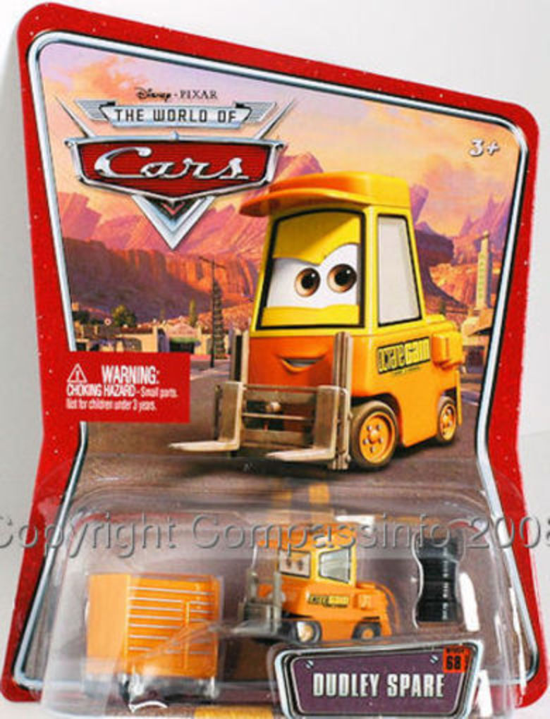 NEW Disney Cars World of Cars DUDLEY SPARE Octane Gain Pitty