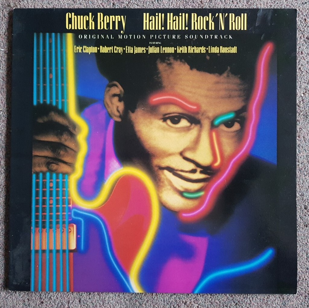 Chuck Berry Hail! Hail! Rock 'N' Roll Original Movie Soundtrack LP, Vinyl Is NM