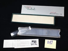 Stereo Realist Metal Mask Mounting Jig w/ box, spacer, excellent condition!