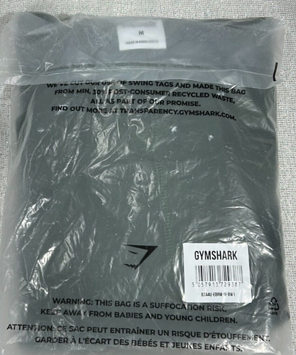 Gymshark T-Shirt Green Long Sleeve Activewear Crew Neck Pullover Womens Size M - Picture 7 of 8