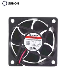 SUNON MF60202V3-1000C-A99 6020 DC24V 0.6W 3100RPM Magnetic Cooling Fan