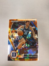 2021-22 Panini Prizm Draft Picks Orange Cracked Ice Matthew Hurt #34 RC (PWE)