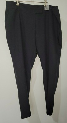 BELLE CURVE Black straight leg dress 