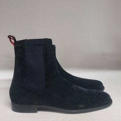 Hugo Boss Kyron Boot Dark Blue Mens Size 7M